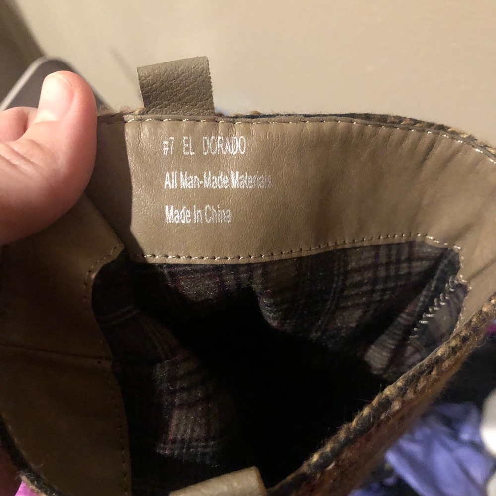 NWOT Sbicca El Dorado boots taupe size 7 - Picture 9 of 9